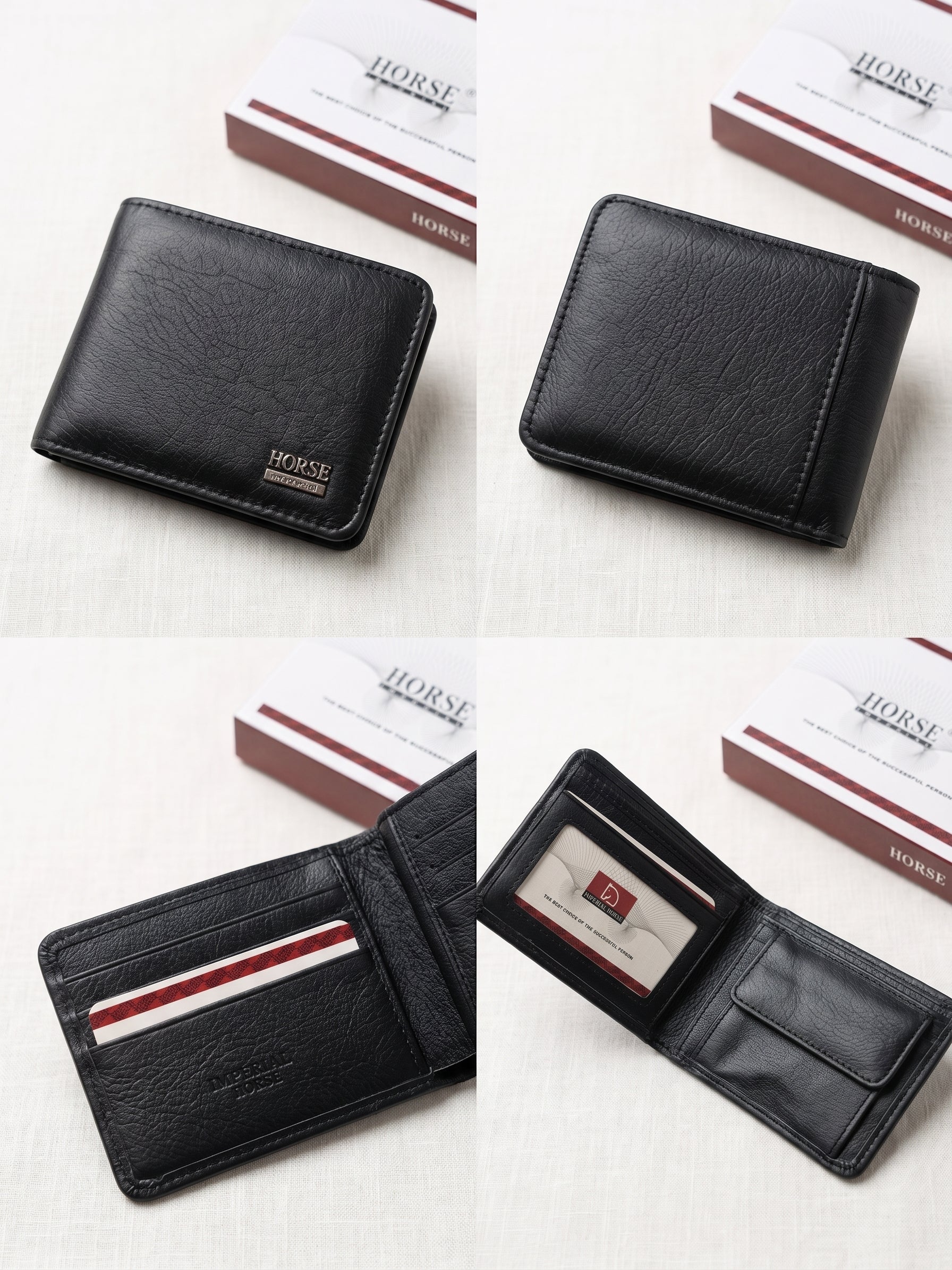 The Classic Bifold — Black