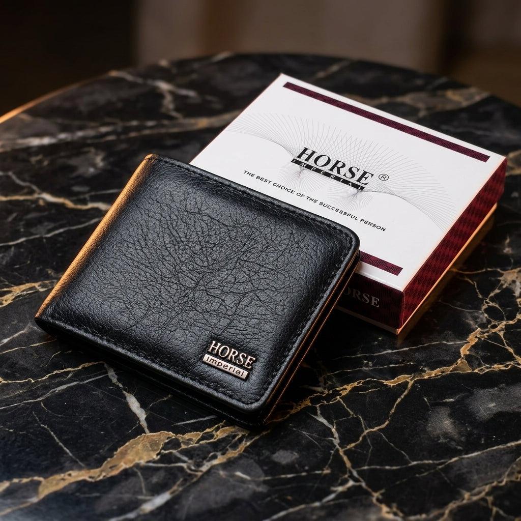 The Classic Bifold — Black