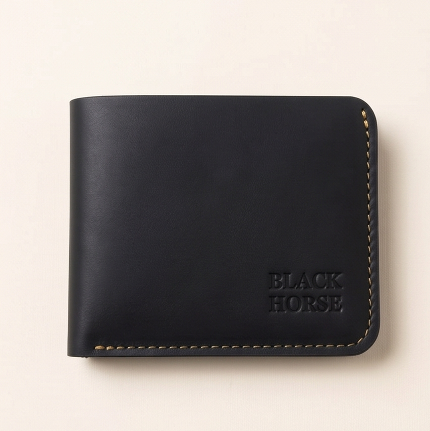 The Heritage Bifold — Black